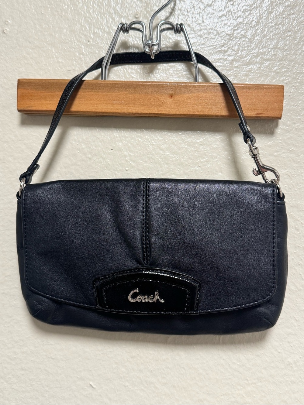 Coach Ashley clutch wristlet bag